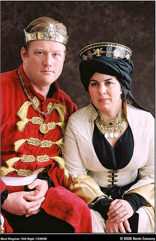 images/2002_004_32a.jpg, Duke Finn and Countess Tamara (Midrealm)
